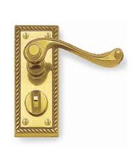 Georgian Suite Lever on Short Backplate